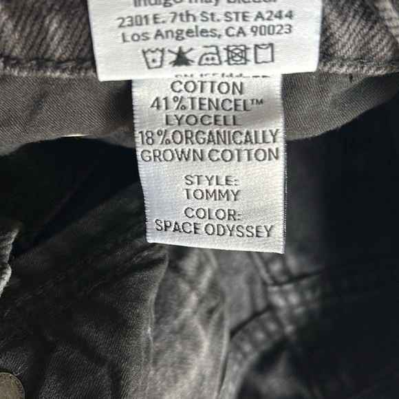 Boyish Jeans The Tommy Straight Leg Jeans in Space Odyssey Size 24 NWT - Picture 9 of 9